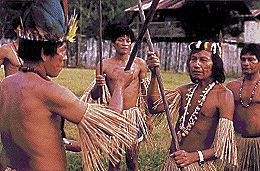 Quichua traditional dance